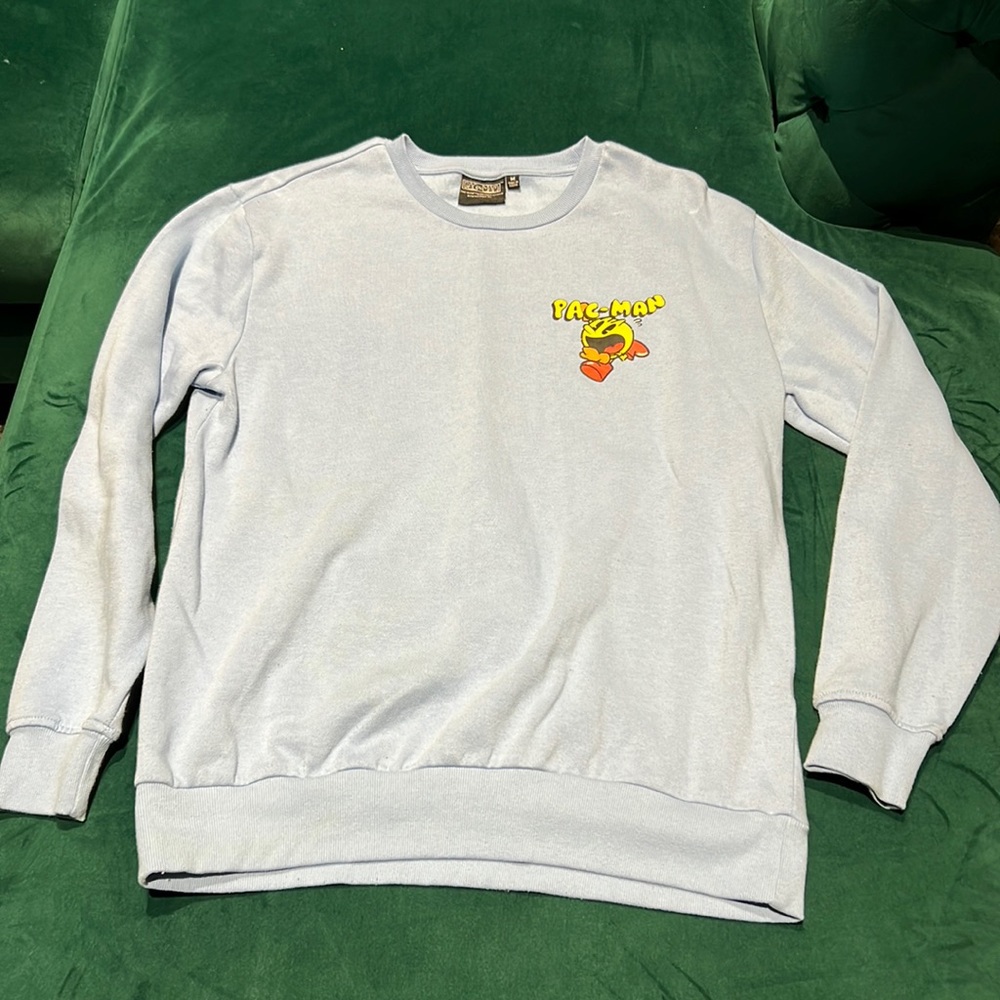 PAC-MAN graphic pullover sweater